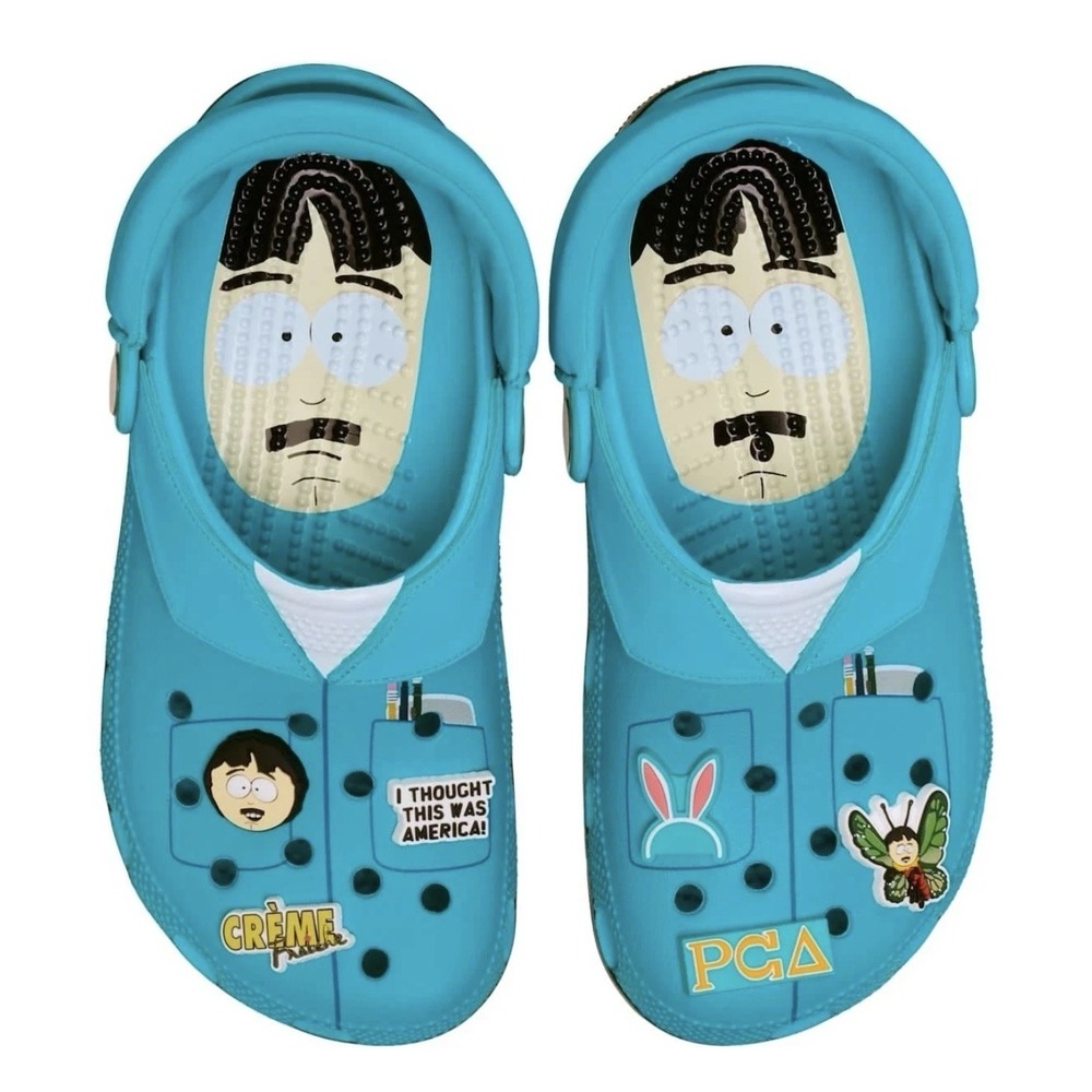 Crocs x South Park Randy Classic Lined Slip-On Clogs‎ Mens Size 12 Shoes NEW - Picture 5 of 10